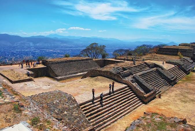 Monte Albán ruins outside the city